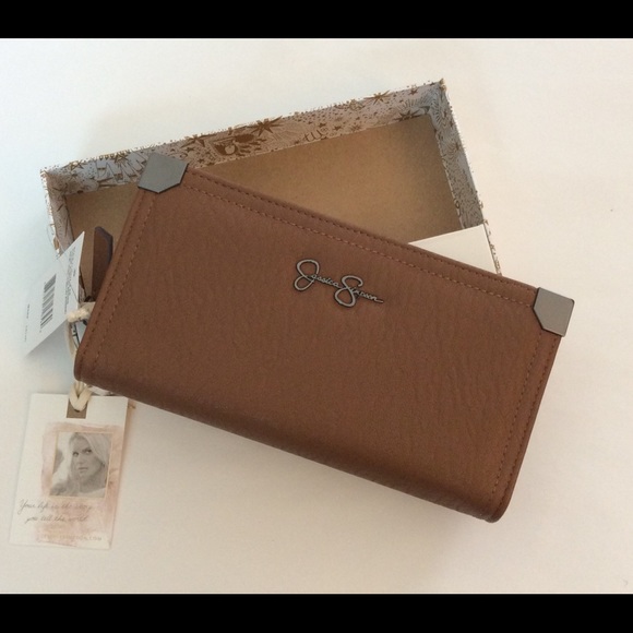 Jessica Simpson Brown Wallet NWT - Picture 3 of 15